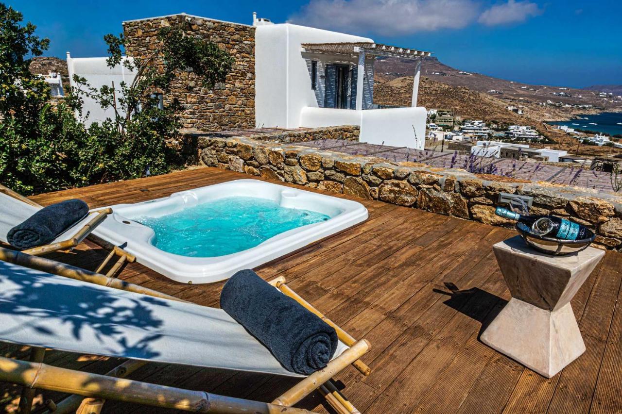 Villa Iakinthos By Mykonian Kazarte Mykonos Town Exterior foto