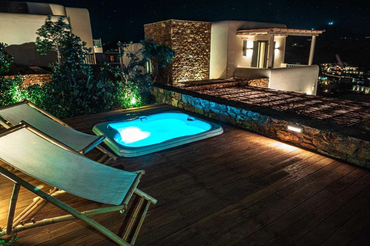 Villa Iakinthos By Mykonian Kazarte Mykonos Town Exterior foto