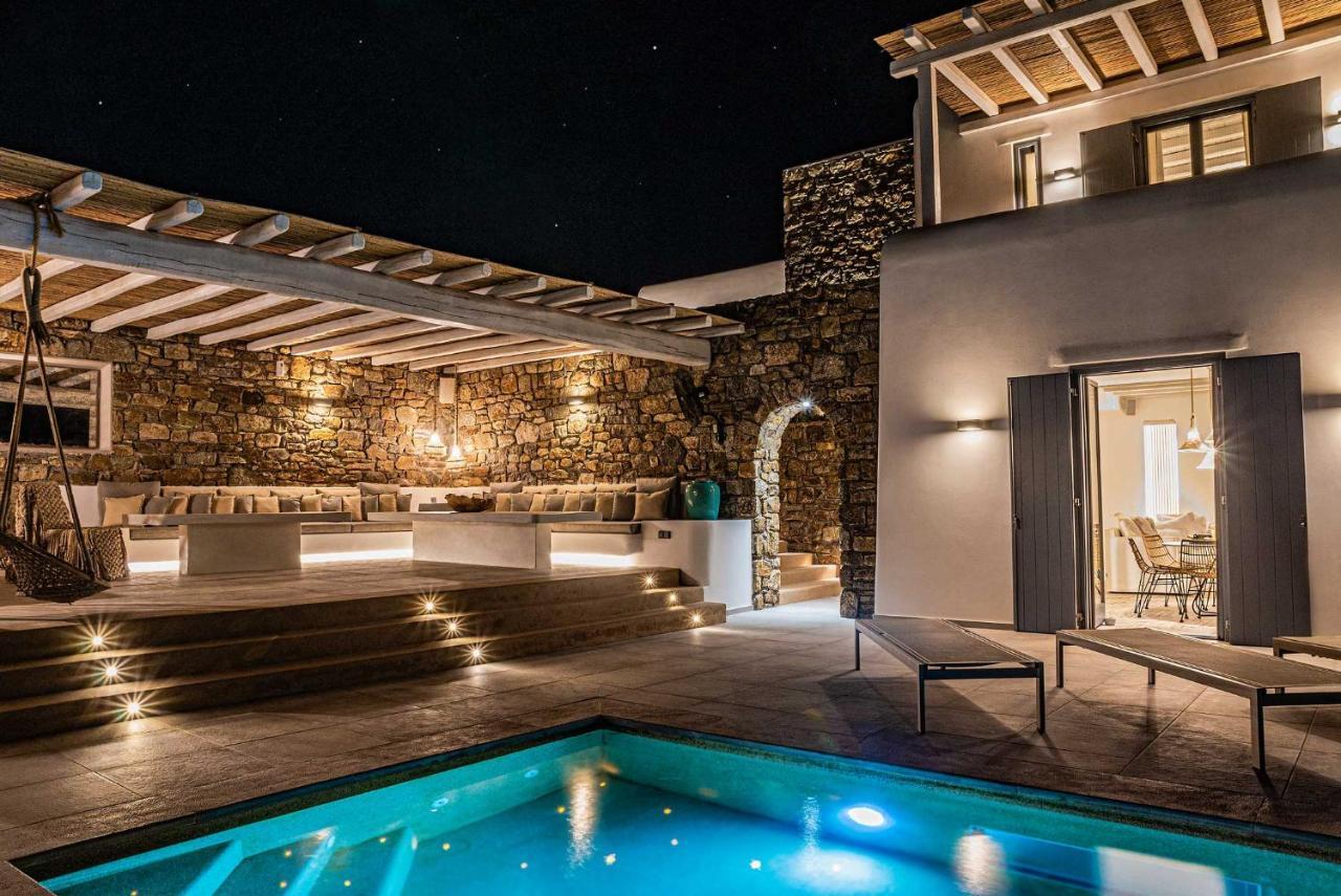 Villa Iakinthos By Mykonian Kazarte Mykonos Town Exterior foto