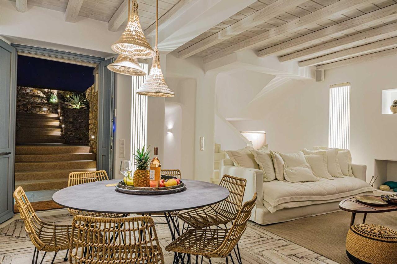 Villa Iakinthos By Mykonian Kazarte Mykonos Town Exterior foto