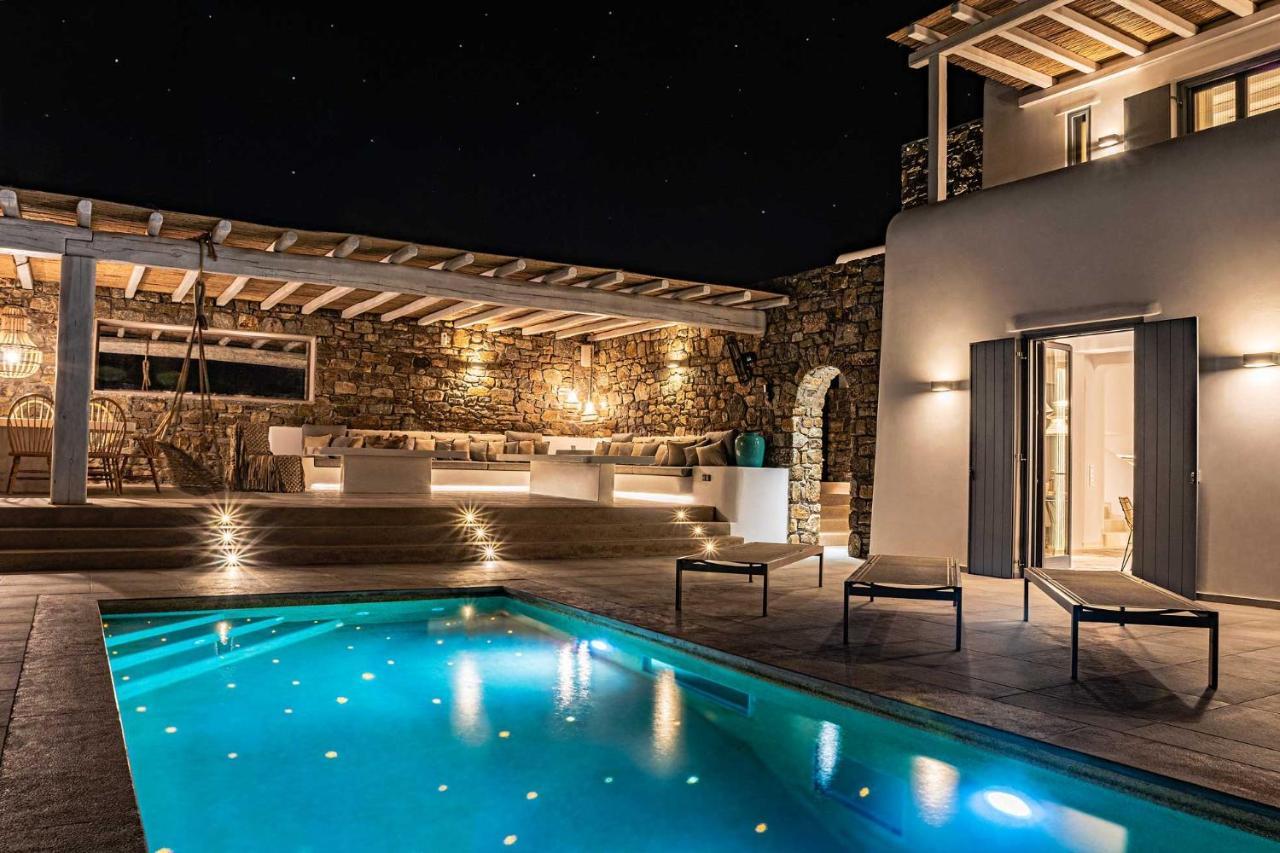 Villa Iakinthos By Mykonian Kazarte Mykonos Town Exterior foto